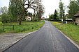 Nová asfaltová cesta v Chalupách 13.5.2014
