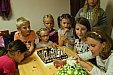 Oslava narozenin Terezky (12) a Rozárky (10) v hasičském klubu 7. 9. 2019