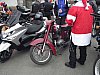Motorkářský gang Santa Clausů v Čečovicích 24.12.2014