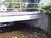 Oprava mostu v Liškově v červenci a srpnu 2016.