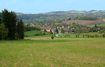 Pohled na Čečovice